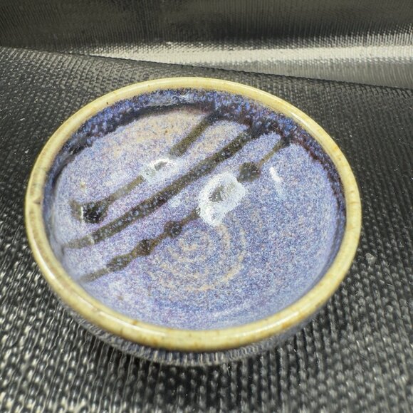 Whitefish Pottery Salt Cellar Dipping Dish Small Bowl Container Hand Made - Picture 4 of 12